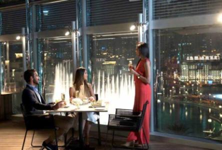 Burj Khalifa Skyline Dining Experience: Rooftop Meal in Dubai