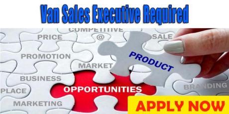 Van Sales Executive Required