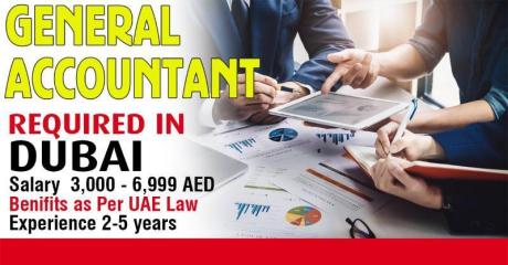 General Accountant Required in Dubai
