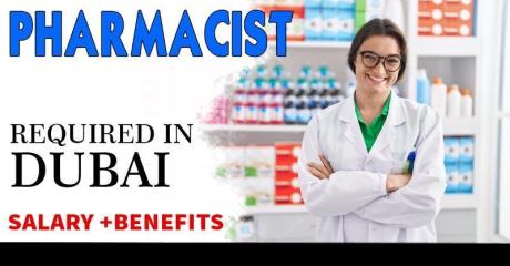 Pharmacist Required in Dubai