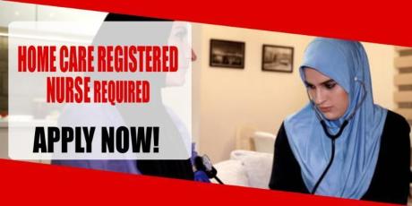 HOME CARE REGISTERED NURSE REQUIRED IN DUBAI
