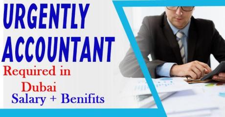 Urgently Accountant Required in Dubai