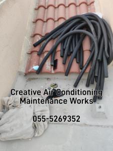 umm al quwain ac repair cleaning service company split duct central gas 055-5269352 ducting install