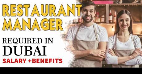 Restaurant Manager Required in Dubai