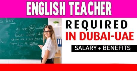 English Teacher Required in Dubai -