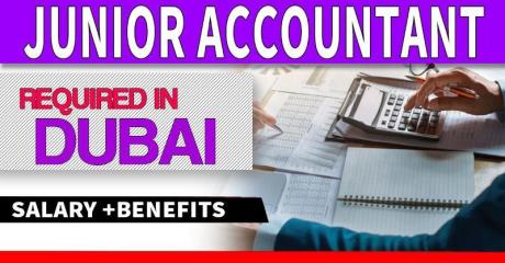 Junior Accountant Required in Dubai
