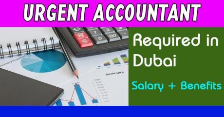 Urgent Accountant Required in Dubai