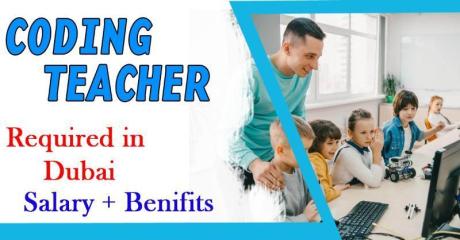 Coding Teacher Required in Dubai