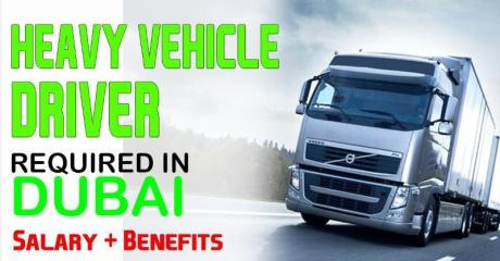HEAVY VEHICLE DRIVER Required in Dubai -