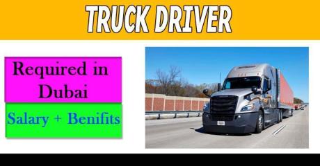 Truck Driver Required in Dubai