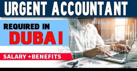Urgent Accountant Required in Dubai