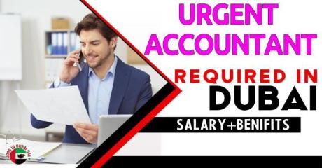 Urgent Accountant Required in Dubai