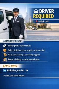Driver Required in Dubai