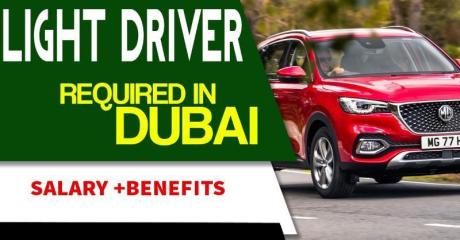 Light Driver Required in Dubai