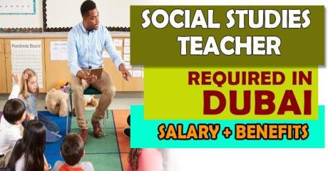 Social Studies Teacher Required in Dubai