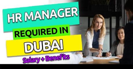 Human Resources Manager Required in Dubai