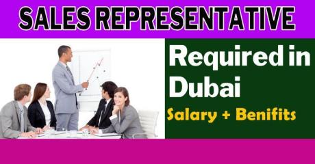 Sales Representative - Team Leader Required in Dubai