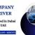 Company Driver Required in Dubai