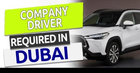 Company Driver Required in Dubai