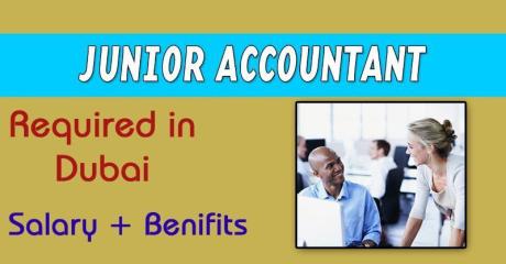 Junior Accountant in a Oil & Energy, Required in Dubai