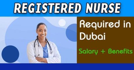 Registered Nurse Required in Dubai -