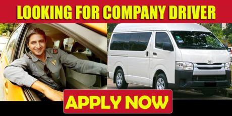 LOOKING FOR COMPANY DRIVER