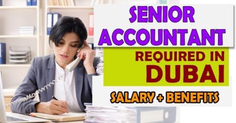 Senior Accountant Required in Dubai