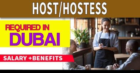 Host/Hostess Required in Dubai
