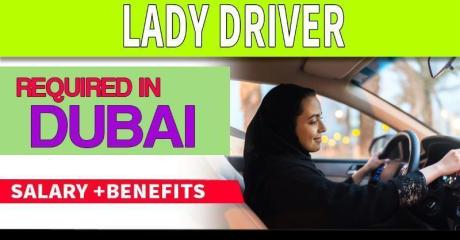 Lady Driver Required in Dubai
