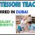 Montessori Teacher Required in Dubai