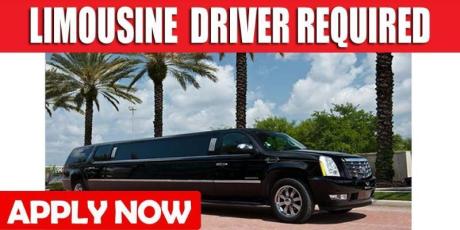 LIMOUSINE DRIVER REQUIRED