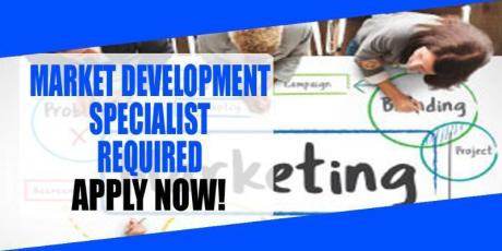 MARKET DEVELOPMENT SPECIALIST REQUIRED IN DUBAI