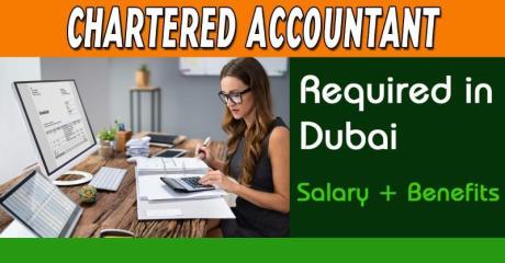 Chartered Accountant Required in Dubai