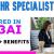 Human Resources Specialist Required in Dubai