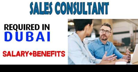 Sales Consultant Required in Dubai