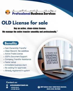 License Available from Prior Owner. Contact us now!