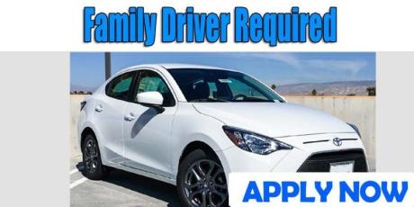 Family Driver Required