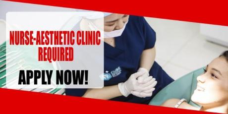 NURSE-AESTHETIC CLINIC REQUIRED IN DUBAI