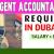 Urgent Accountant Required in Dubai