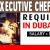 Executive Chef Required in Dubai