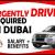 URGENTLY DRIVERS REQUIRED IN DUBAI