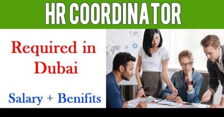 Human Resources Coordinator Required in Dubai