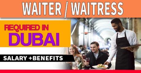 Waiter / Waitress Required in Dubai