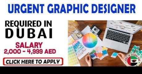 URGENT GRAPHIC DESIGNER REQUIRED IN DUBAI