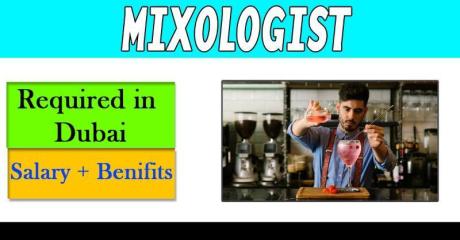 Mixologist Required in Dubai