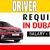 Driver Required in Dubai