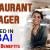 Restaurant Manager Required in Dubai -