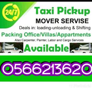 Pickup truck for mov rent shif please call0566213620.