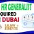 Human Resources Generalist Required in Dubai
