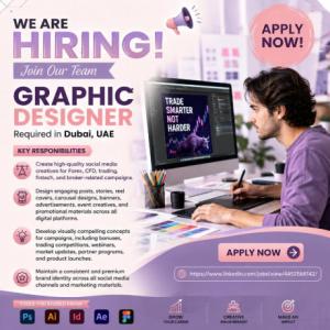 Graphic Designer Required in Dubai